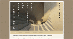 Desktop Screenshot of expressiveartsresearch.com